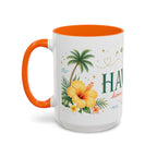 Hawaii State Map Mug | Moving Away Gift | Long Distance Friendship Coffee Cup
