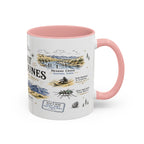 Great Sand Dunes National Park Coffee Mug | Colorado Desert Mountain Dunes Gift | Accent Color Ceramic 11oz 15oz