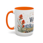 Wyoming Home State Mug | Moving Away Gift | Long Distance Friendship Coffee Cup | 11oz 15oz Accent Mug