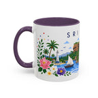 Sri Lanka Coffee Mug | Travel Souvenir Accent Mug | Place Gift Ceramic Cup 11oz 15oz