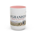 Afghanistan Home Country Mug | Moving Away Gift | Long Distance Friendship | 11 oz 15 oz Accent Mug