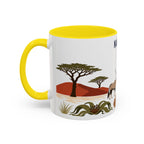 Namibia Coffee Mug | Travel Souvenir Accent Mug | Country Gift Ceramic Cup 11oz 15oz
