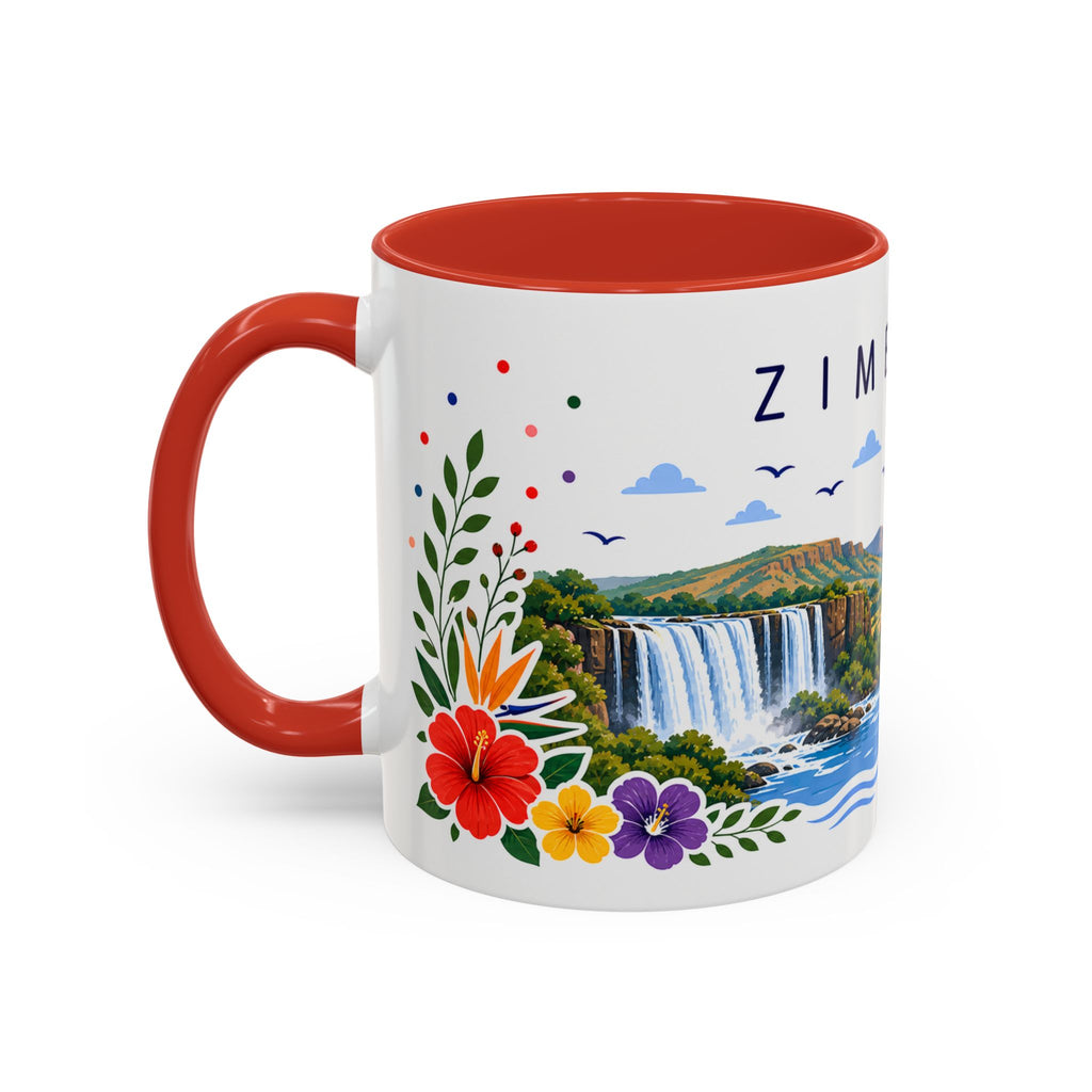 Zimbabwe Coffee Mug | Travel Souvenir Accent Mug | Place Gift Ceramic Cup 11oz 15oz