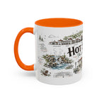 Hot Springs National Park Coffee Mug | Arkansas Thermal Spring Spa Gift | Accent Color Ceramic 11oz 15oz