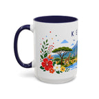 Kenya Coffee Mug | Travel Souvenir Accent Mug | Place Gift Ceramic Cup 11oz 15oz