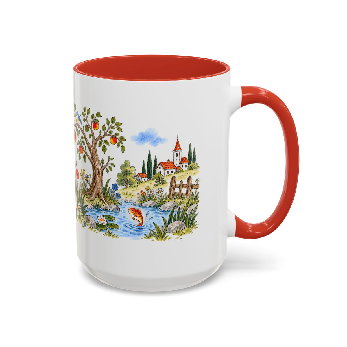 The White Snake Mug | Storybook Fairy Tale Accent Coffee Mug | EveryLegend