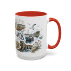 Orkney Islands Mug, Scotland Travel Souvenir, Bucket List Gift, Accent Ceramic Coffee Mug 11oz 15oz
