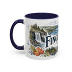 Finger Lakes Mug, New York Travel Souvenir, Bucket List Gift, Accent Ceramic Coffee Mug 11oz 15oz