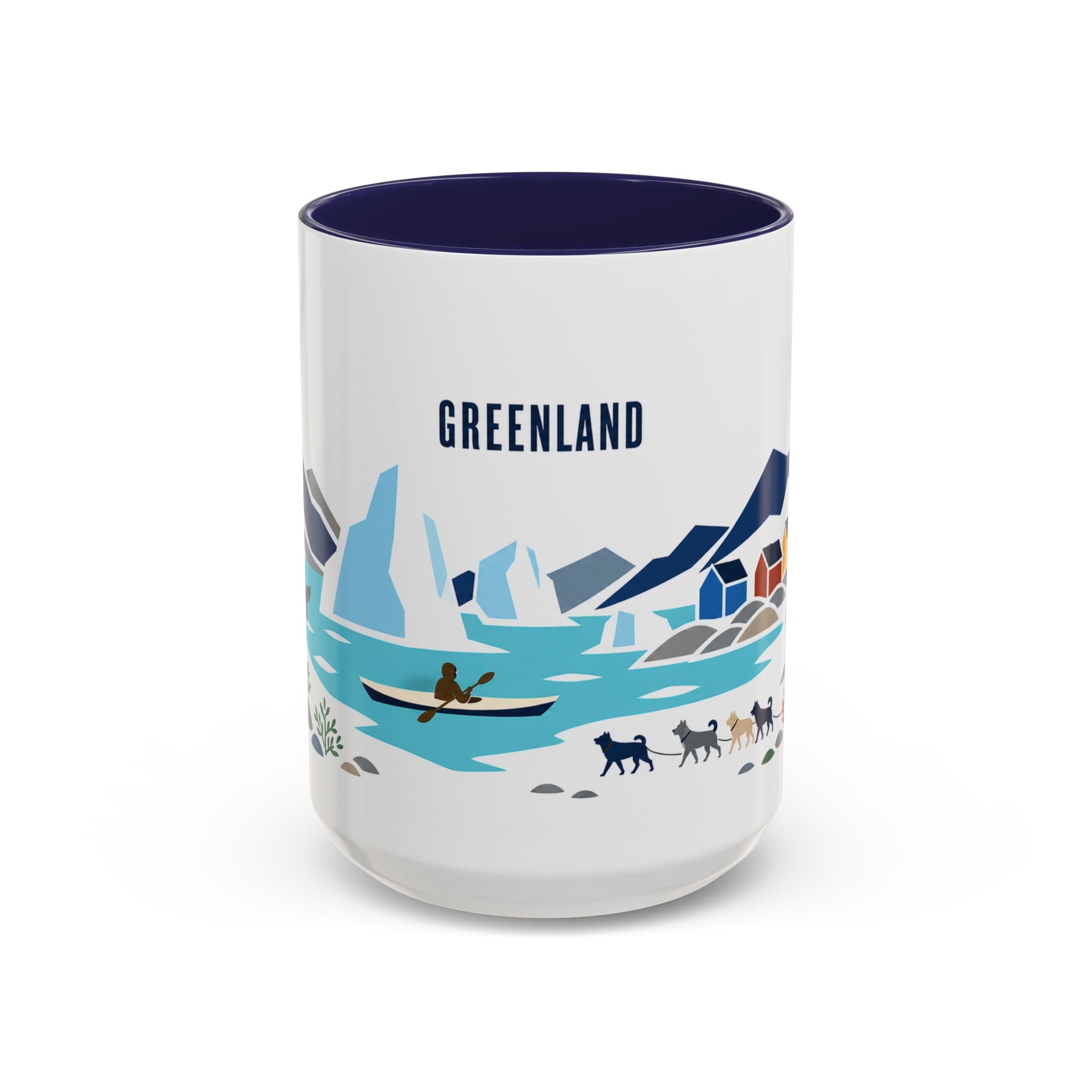 Greenland Coffee Mug | Travel Souvenir Accent Mug | Country Gift Ceramic Cup 11oz 15oz