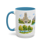 Tulsa Illustrated Travel Mug | City Souvenir Accent Coffee Mug | 11oz 15oz Ceramic Cup