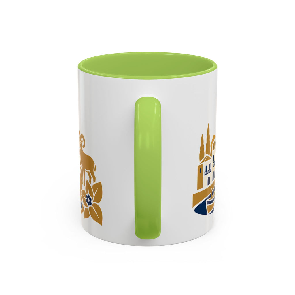 Cyprus Coffee Mug | Travel Souvenir Accent Mug | Country Gift Ceramic Cup 11oz 15oz
