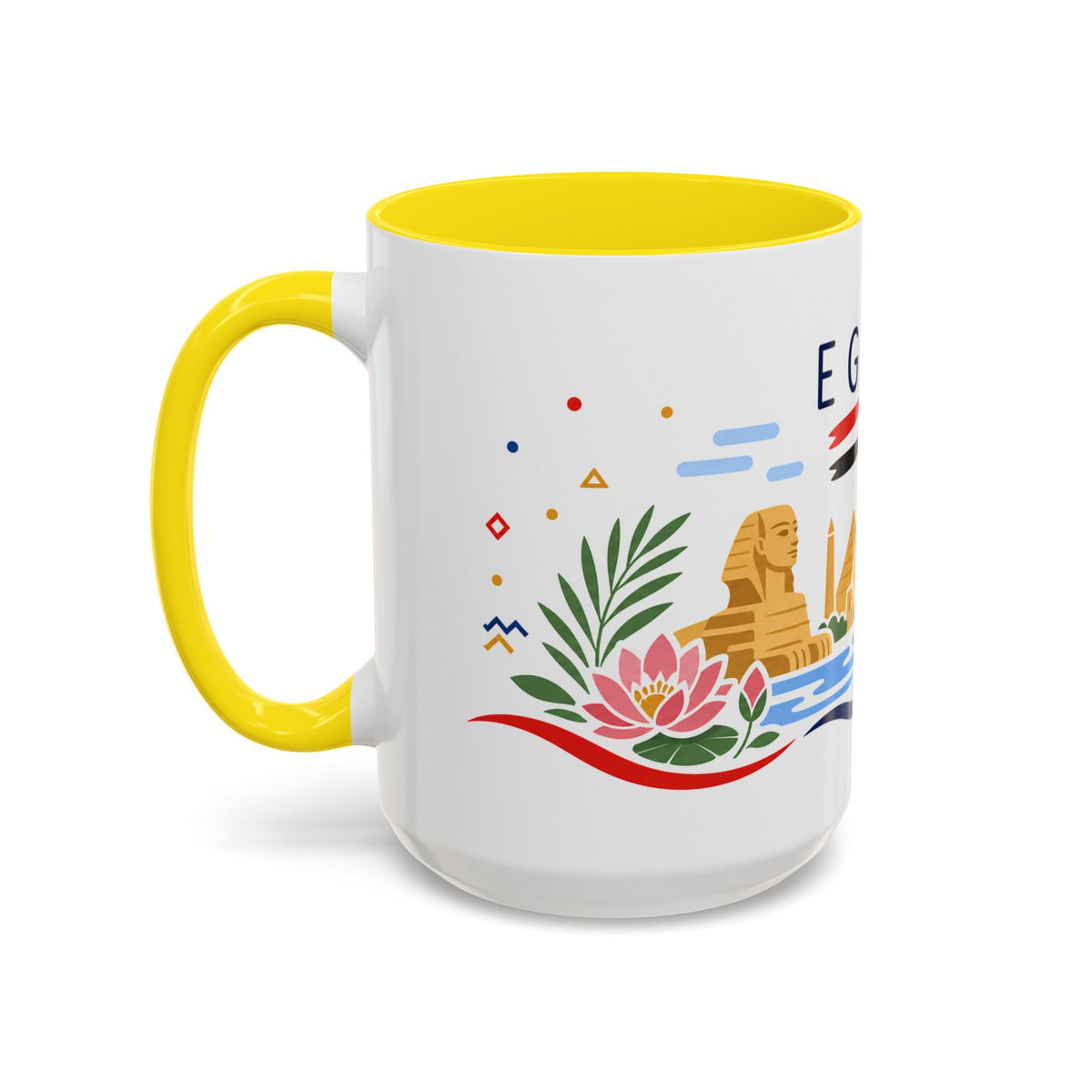 Egypt Coffee Mug | Travel Souvenir Accent Mug | Country Gift Ceramic Cup 11oz 15oz