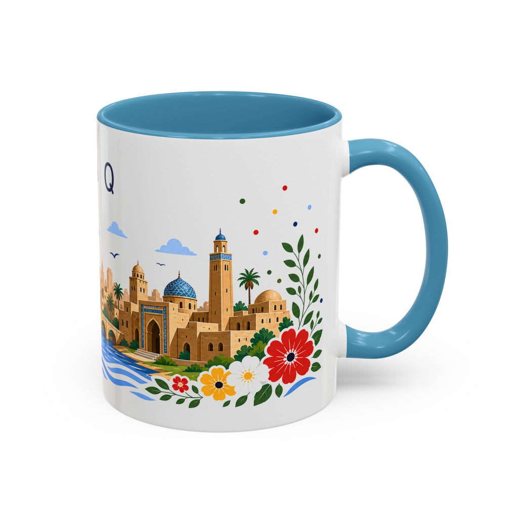 Iraq Coffee Mug | Travel Souvenir Accent Mug | Place Gift Ceramic Cup 11oz 15oz