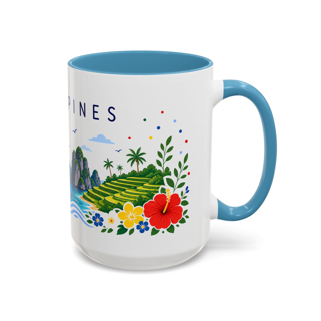 Philippines Coffee Mug | Travel Souvenir Accent Mug | Place Gift Ceramic Cup 11oz 15oz