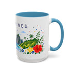 Philippines Coffee Mug | Travel Souvenir Accent Mug | Place Gift Ceramic Cup 11oz 15oz