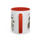 Prague Coffee Mug | Czech Republic Souvenir Travel Gift | Accent Color Ceramic 11oz 15oz