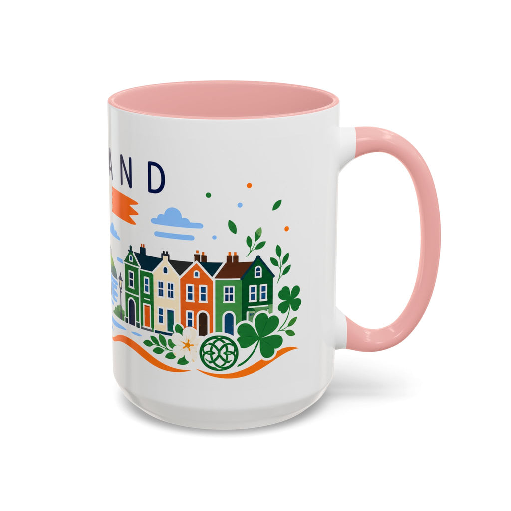 Ireland Coffee Mug | Travel Souvenir Accent Mug | Country Gift Ceramic Cup 11oz 15oz
