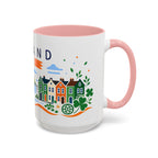 Ireland Coffee Mug | Travel Souvenir Accent Mug | Country Gift Ceramic Cup 11oz 15oz