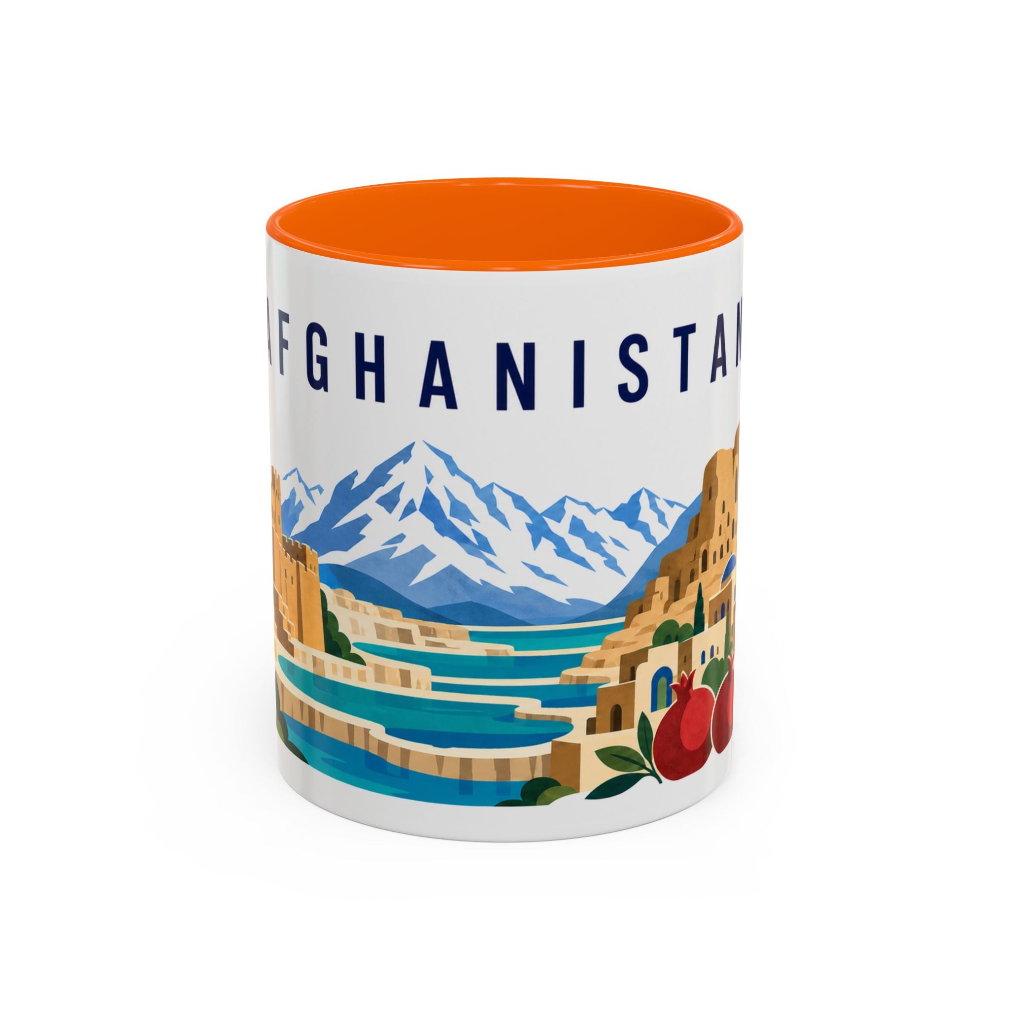 Afghanistan Coffee Mug | Travel Souvenir Accent Mug | Country Gift Ceramic Cup 11oz 15oz