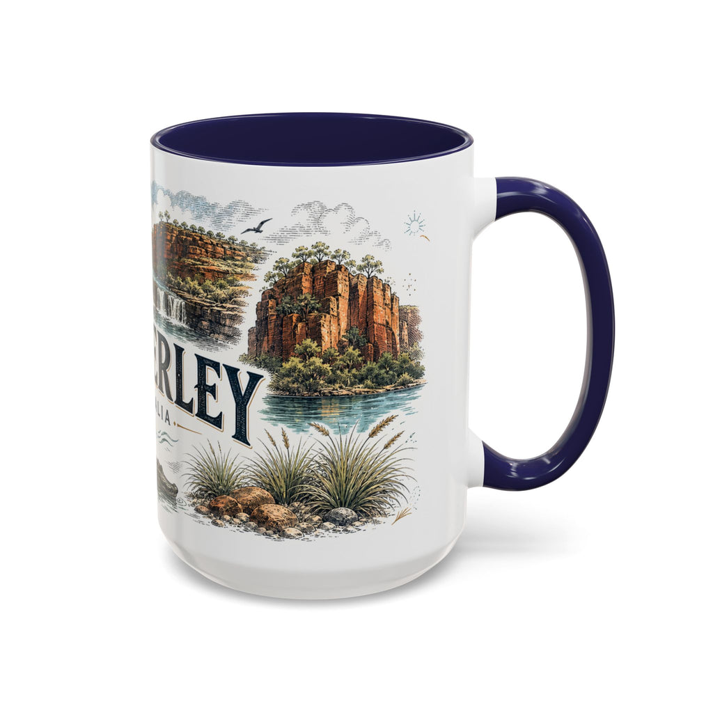 Kimberley Mug, Australia Travel Souvenir, Bucket List Gift, Accent Ceramic Coffee Mug 11oz 15oz