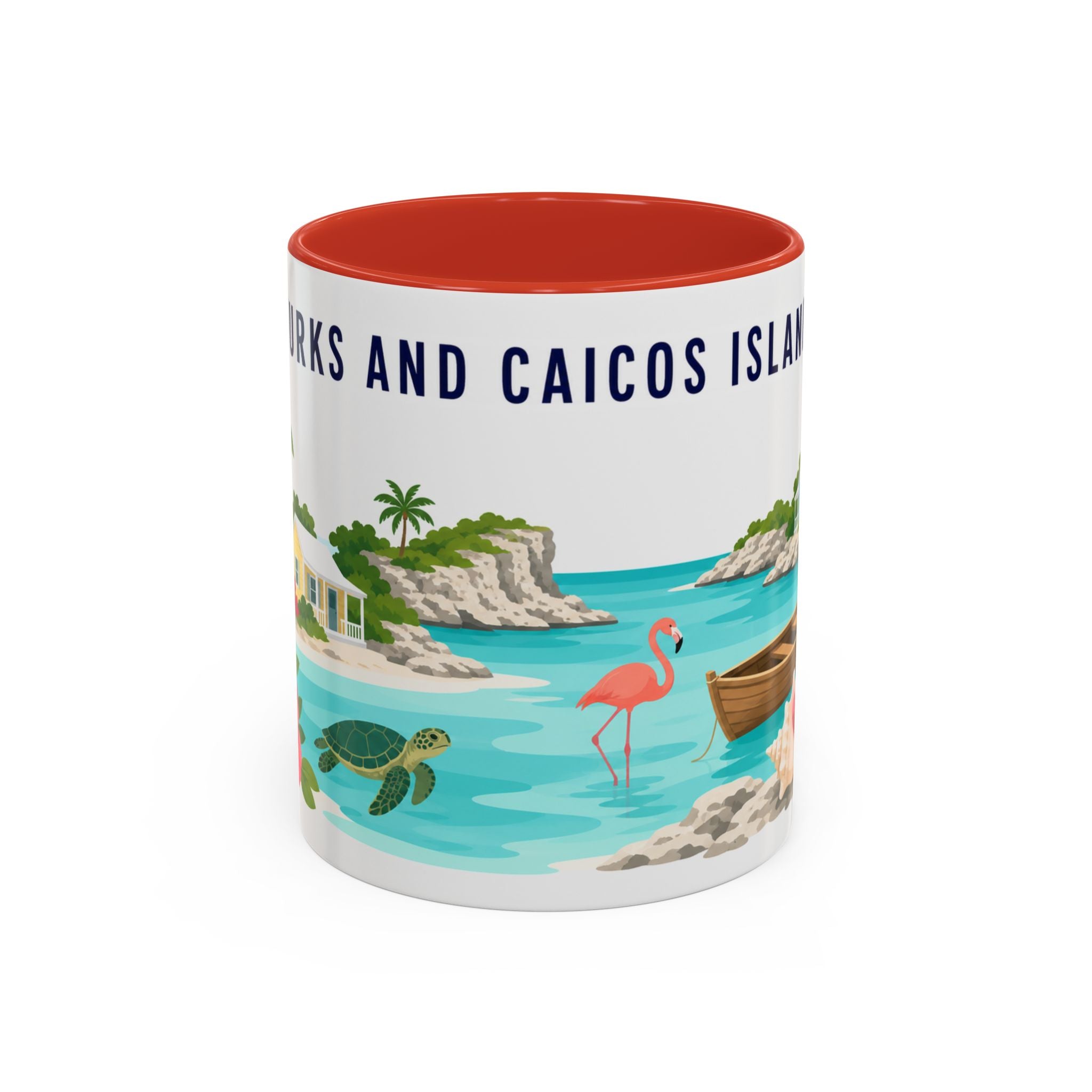 Turks and Caicos Islands Coffee Mug | Travel Souvenir Accent Mug | Country Gift Ceramic Cup 11oz 15oz
