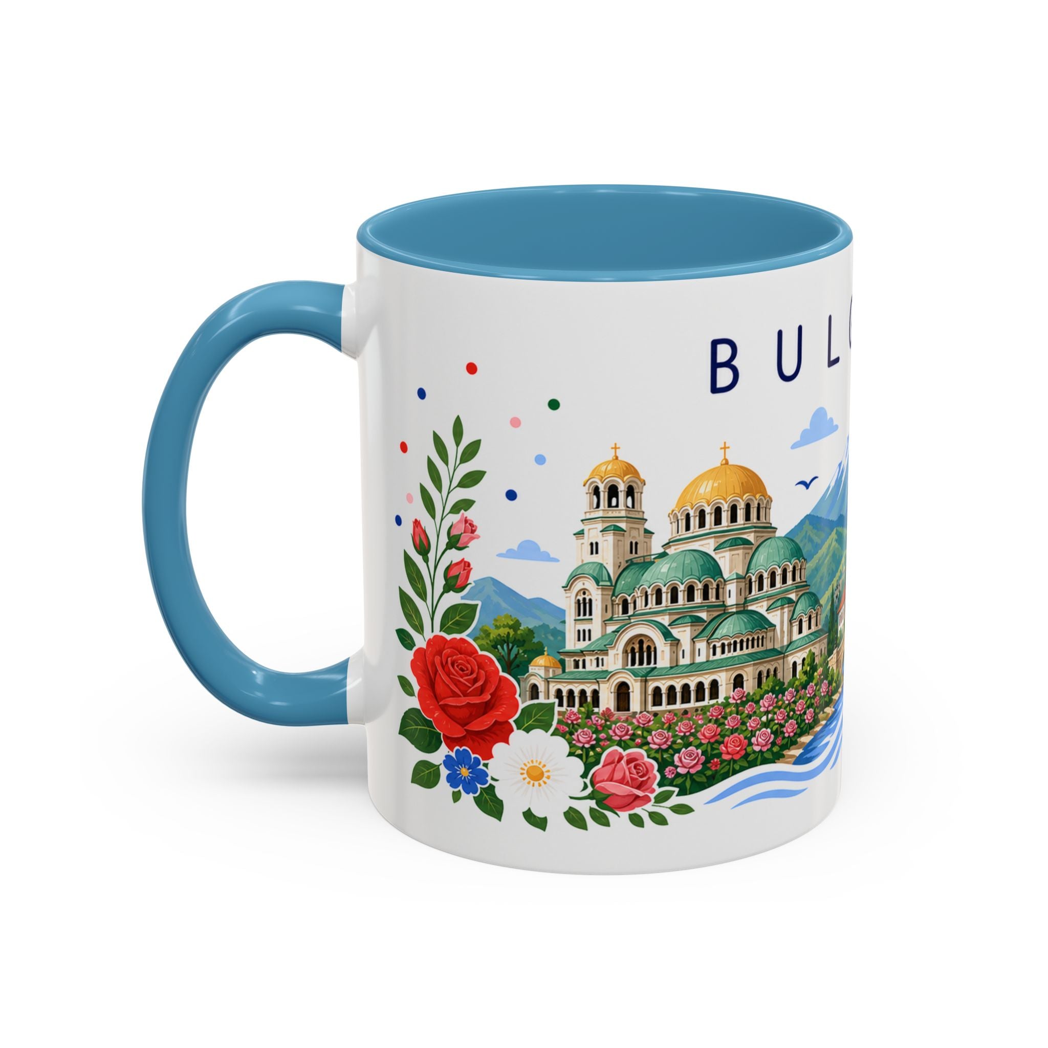 Bulgaria Coffee Mug | Travel Souvenir Accent Mug | Place Gift Ceramic Cup 11oz 15oz