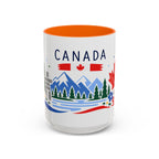 Canada Coffee Mug | Travel Souvenir Accent Mug | Country Gift Ceramic Cup 11oz 15oz