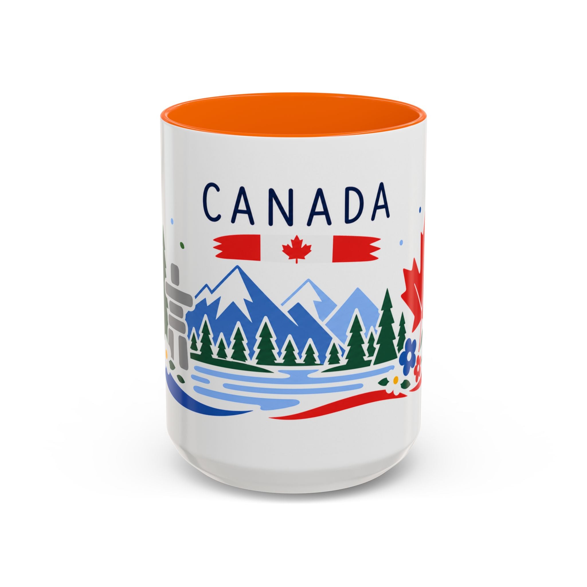 Canada Coffee Mug | Travel Souvenir Accent Mug | Country Gift Ceramic Cup 11oz 15oz