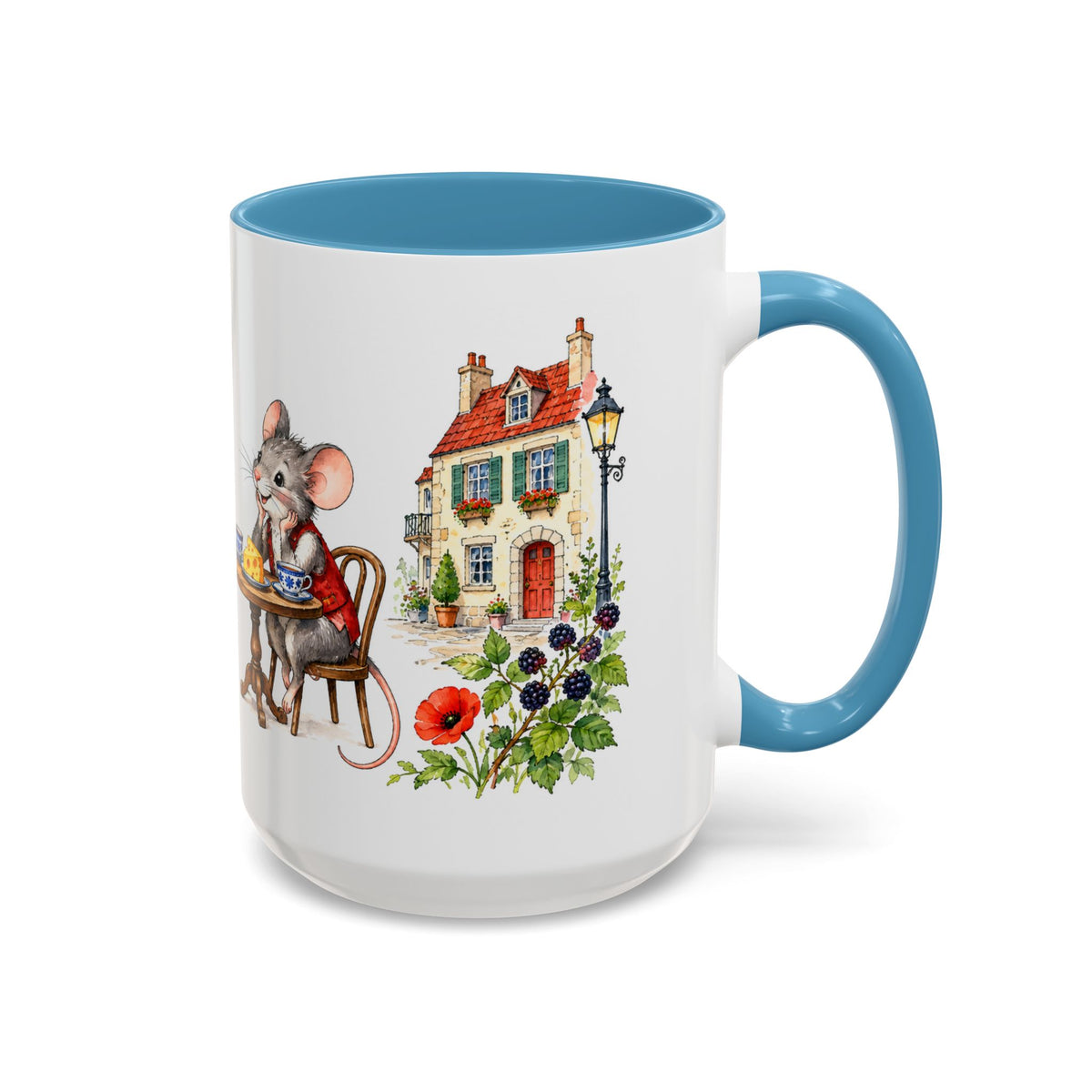 Town Mouse Country Mouse Mug | Storybook Tea Time Ceramic Mug (11oz/15oz)