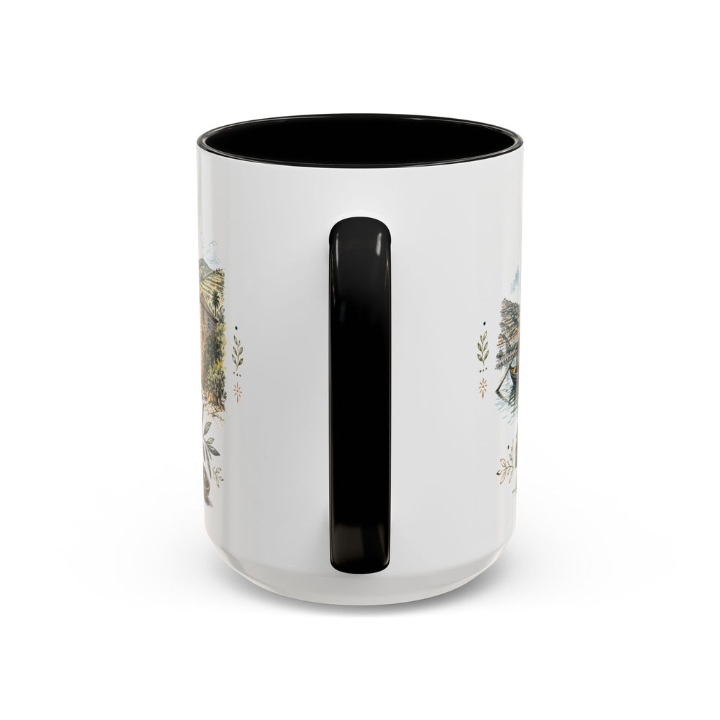 Douro Valley Mug, Portugal Travel Souvenir, Bucket List Gift, Accent Ceramic Coffee Mug 11oz 15oz