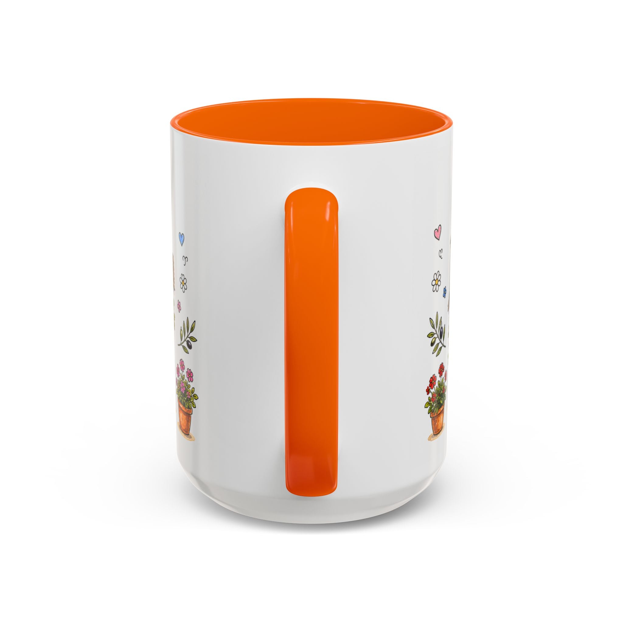 Alberobello Illustrated Travel Mug | Italy Souvenir Accent Coffee Mug | 11oz 15oz Ceramic Cup