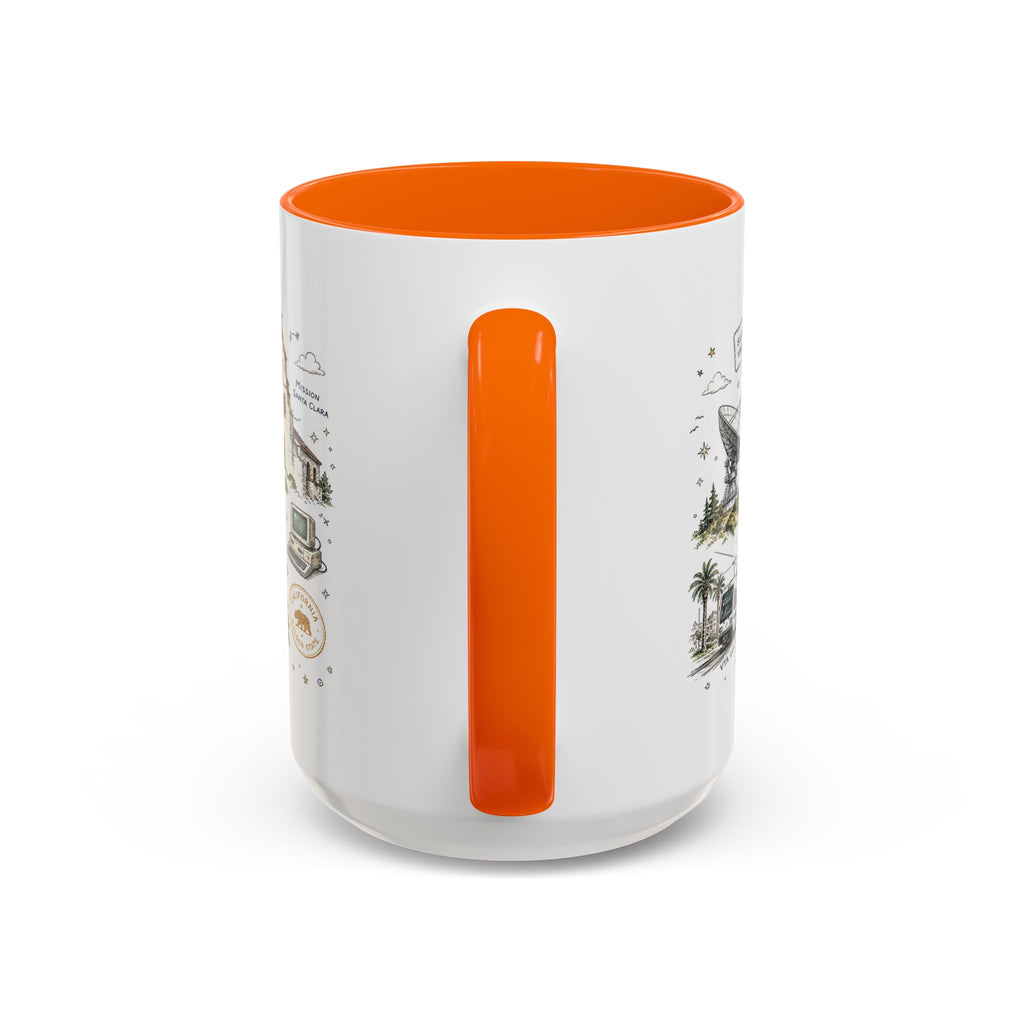 San Jose Coffee Mug | California Souvenir City Gift | Accent Color Ceramic 11oz 15oz