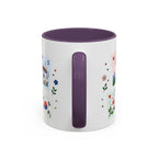 Seoul Coffee Mug | Postage Stamp Collage Mug | Travel Souvenir Accent Cup 11oz 15oz
