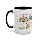 Ho Chi Minh City Coffee Mug | Postage Stamp Collage Mug | Travel Souvenir Accent Cup 11oz 15oz