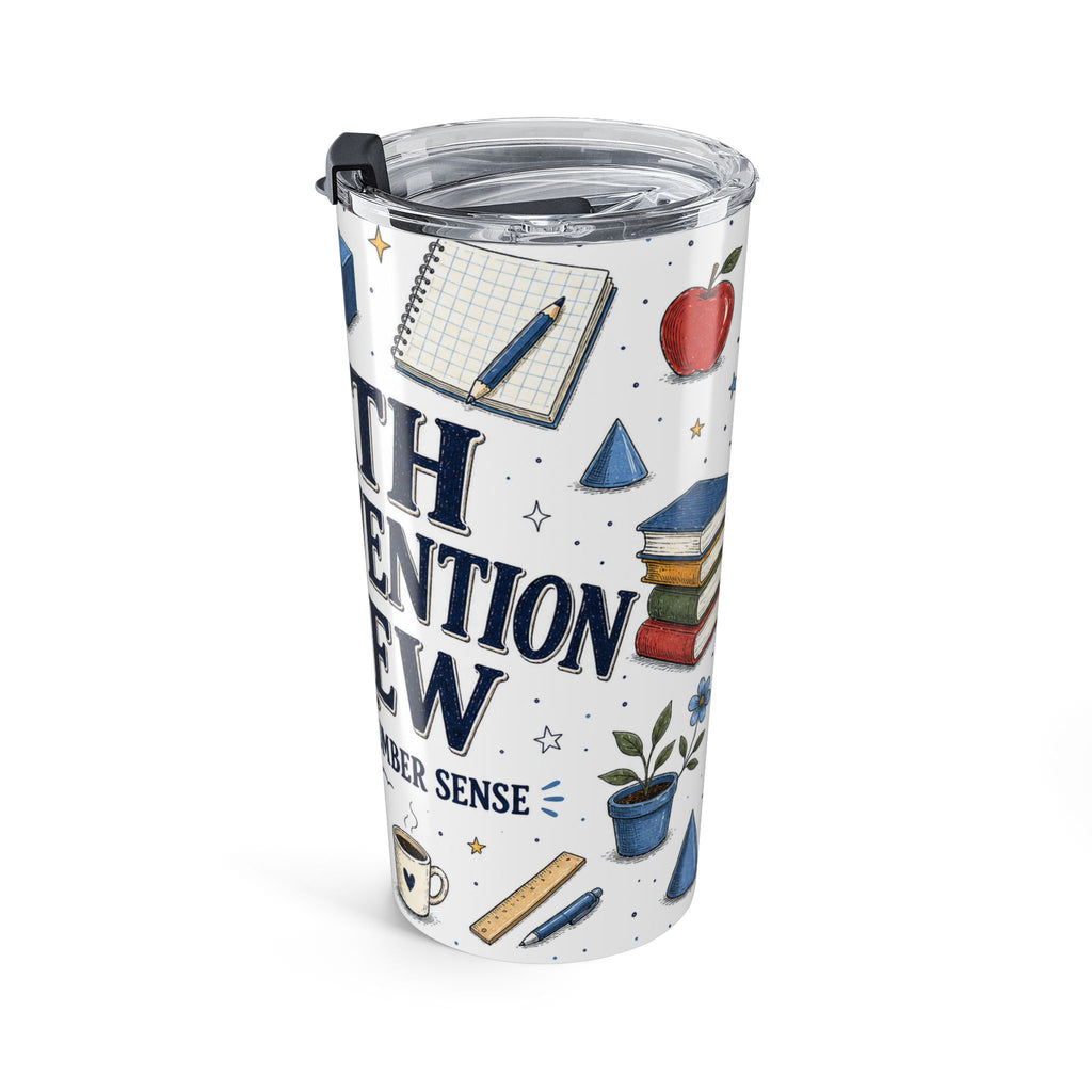 Math Intervention Crew 20oz Tumbler | Building Number Sense | Insulated Stainless Steel Travel Cup
