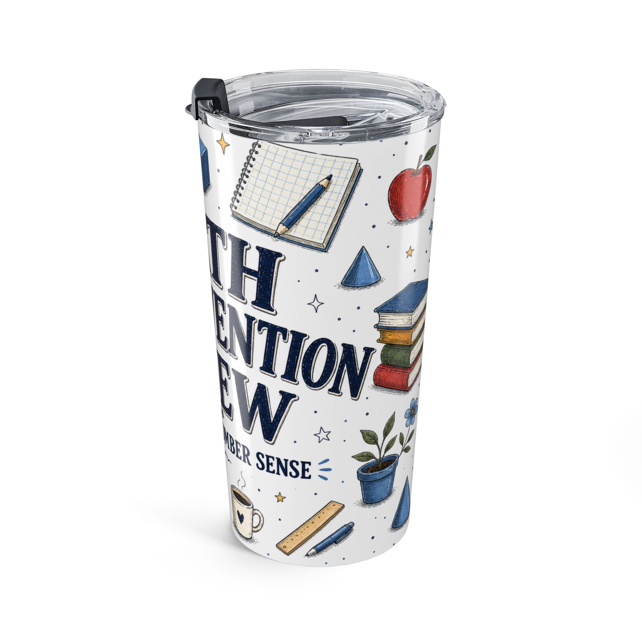 Math Intervention Crew 20oz Tumbler | Building Number Sense | Insulated Stainless Steel Travel Cup