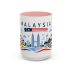 Malaysia Coffee Mug | Travel Souvenir Accent Mug | Country Gift Ceramic Cup 11oz 15oz