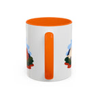 Bruges Coffee Mug | Travel Destination Souvenir Gift | Accent Color Ceramic 11oz 15oz
