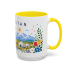 Kazakhstan Coffee Mug | Travel Souvenir Accent Mug | Place Gift Ceramic Cup 11oz 15oz