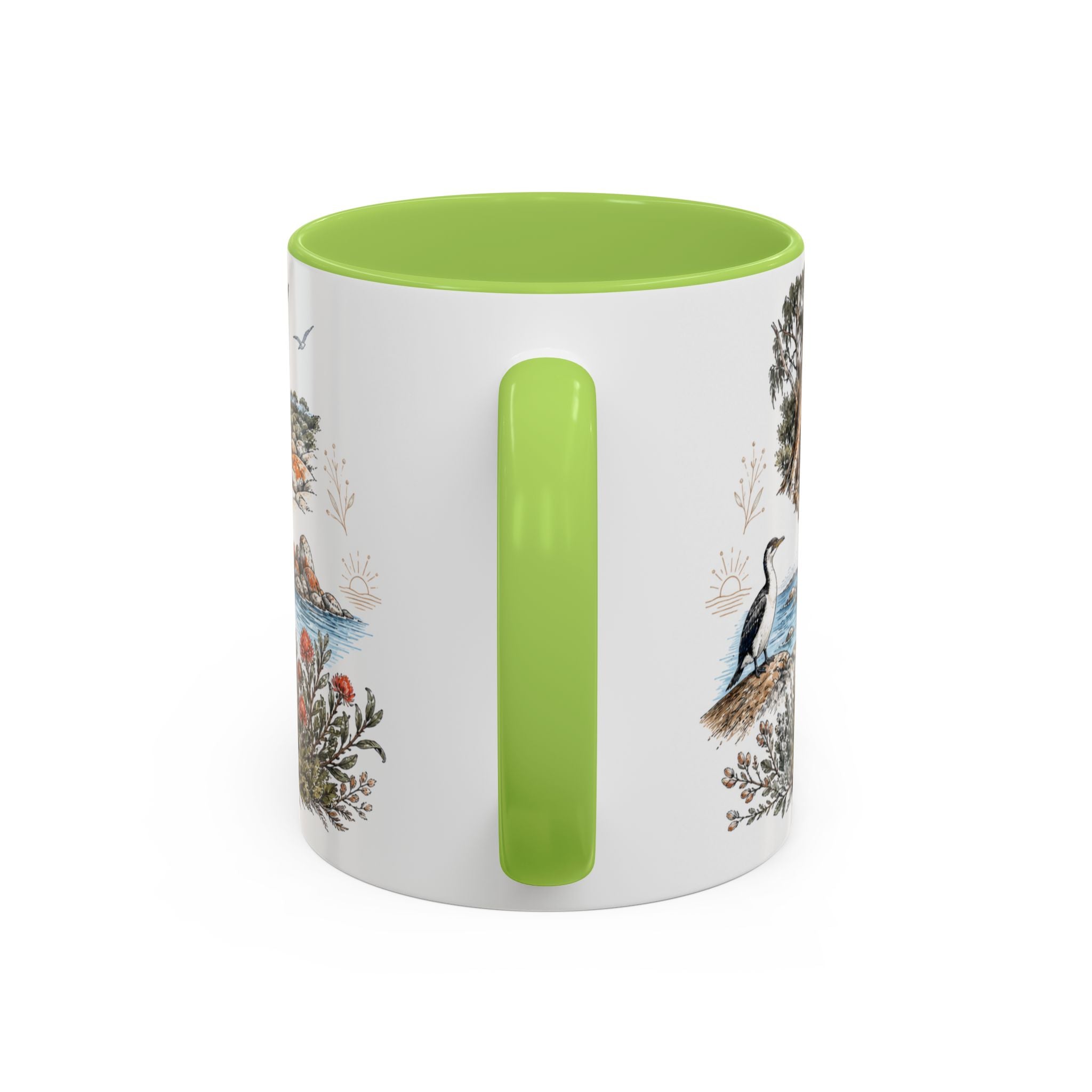 Bay of Fires Mug, Tasmania Travel Souvenir, Bucket List Gift, Accent Ceramic Coffee Mug 11oz 15oz
