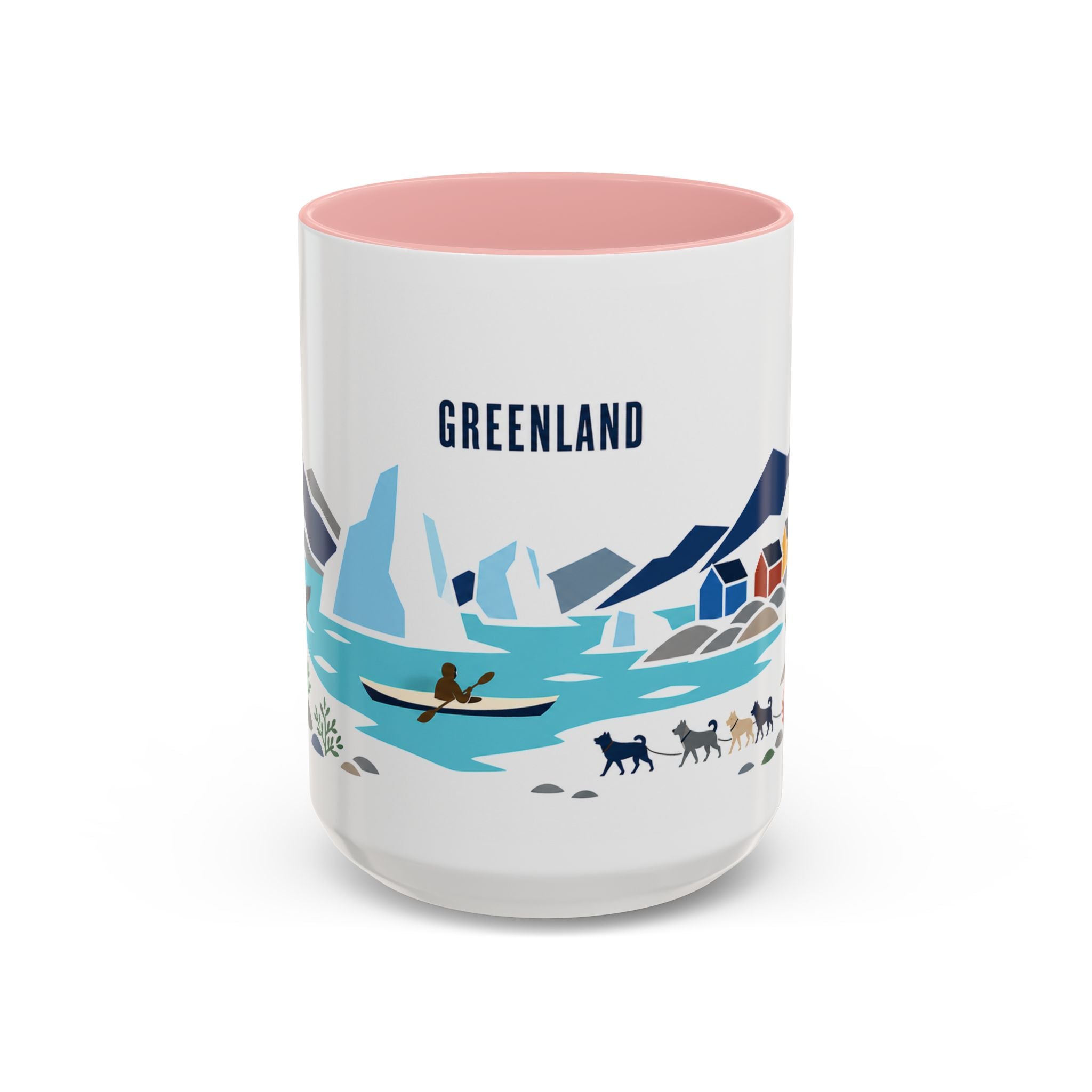 Greenland Coffee Mug | Travel Souvenir Accent Mug | Country Gift Ceramic Cup 11oz 15oz