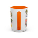 Nice Illustrated Travel Mug | City Souvenir Accent Coffee Mug | 11oz 15oz Ceramic Cup
