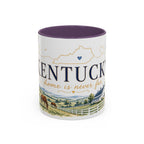 Kentucky Home State Mug | Moving Away Gift | Long Distance Friendship Coffee Cup | 11oz 15oz Accent Mug