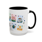 Cairo Coffee Mug | Postage Stamp Collage Mug | Travel Souvenir Accent Cup 11oz 15oz