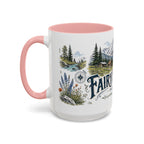 Fairy Meadows Mug, Pakistan Travel Souvenir, Bucket List Gift, Accent Ceramic Coffee Mug 11oz 15oz