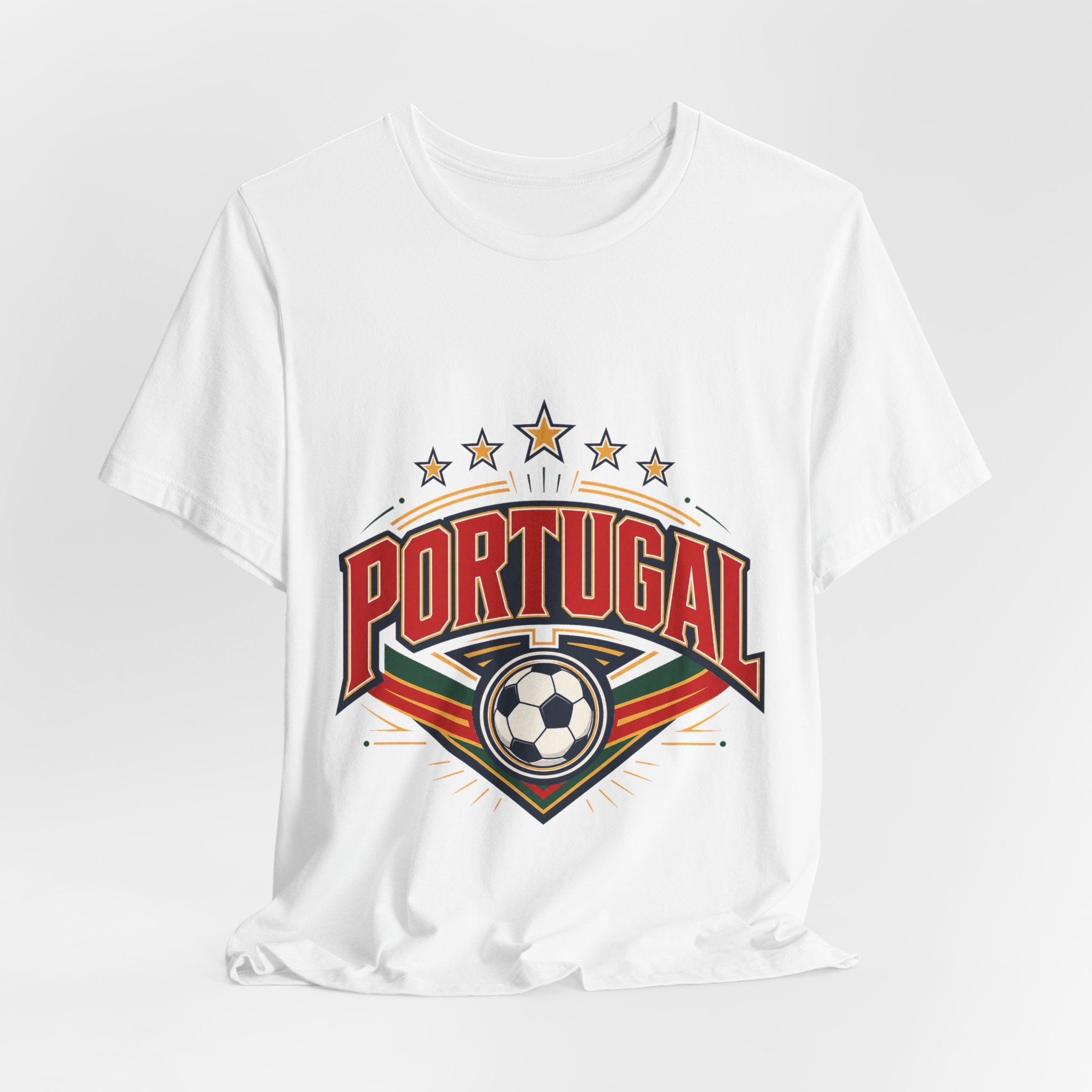 Portugal Soccer Fan T-Shirt | Portugal Fan Tee | Portugal Soccer Supporter Shirt