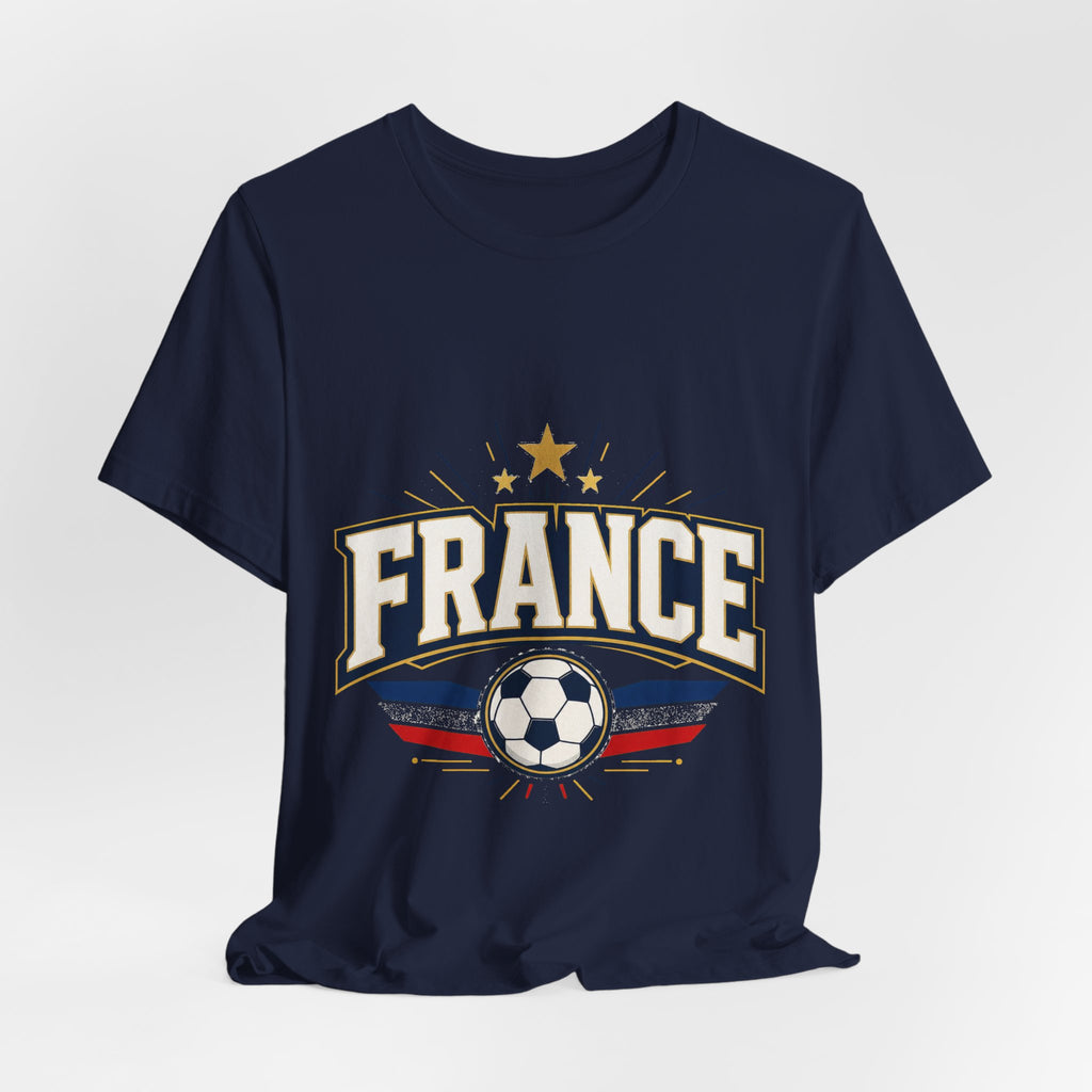 France Soccer Fan T-Shirt | France Fan Tee | France Soccer Supporter Shirt