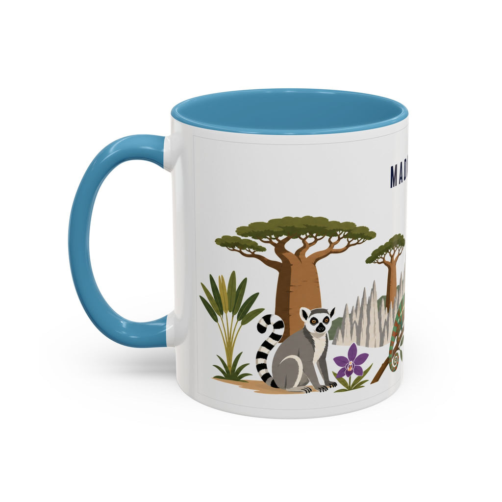 Madagascar Home Country Mug | Moving Away Gift | Long Distance Friendship | 11 oz 15 oz Accent Mug