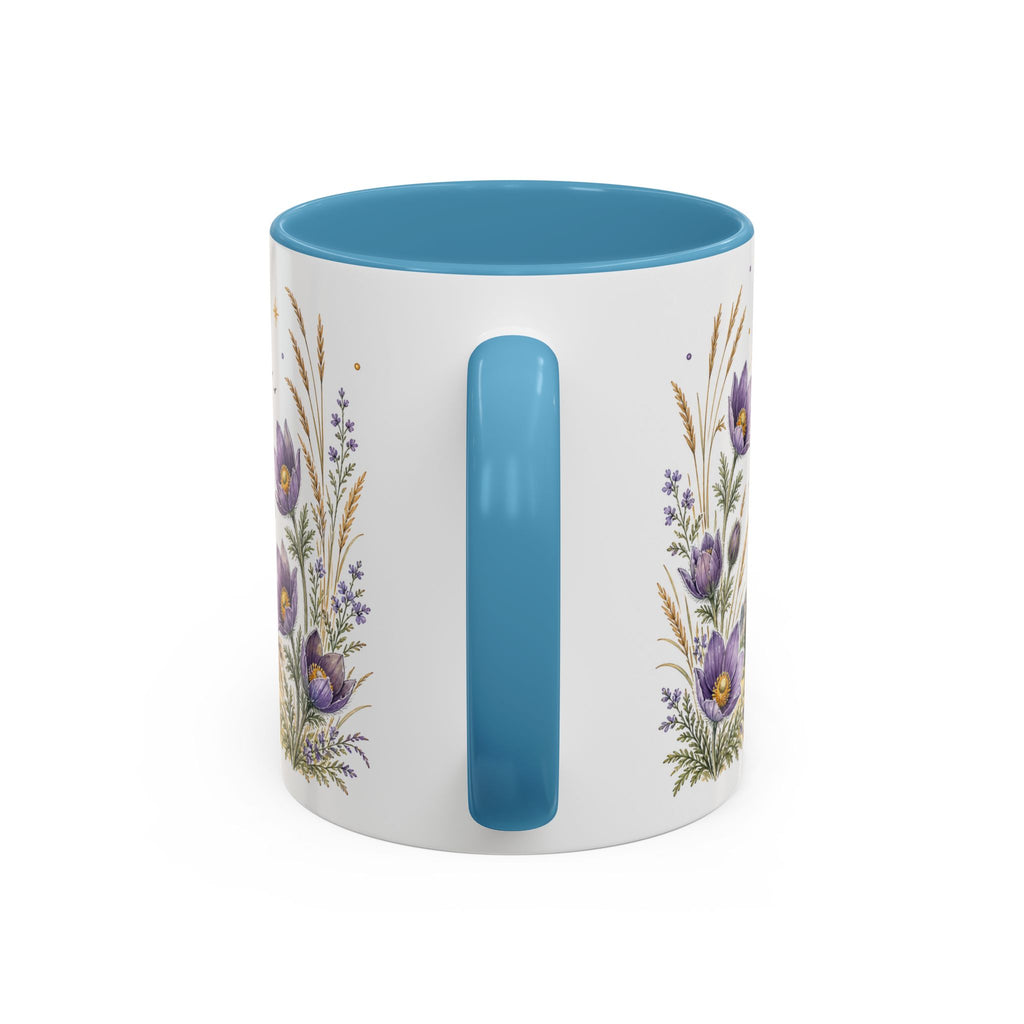 South Dakota State Map Mug | Botanical Accents, Homesick Gift (11oz or 15oz)