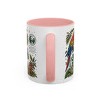 Amazon Rainforest Coffee Mug | Travel Destination Souvenir Gift | Accent Color Ceramic 11oz 15oz
